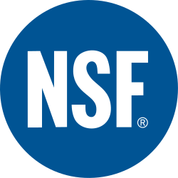 NSF International certification logo